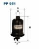 FILTRON PP951 Fuel filter